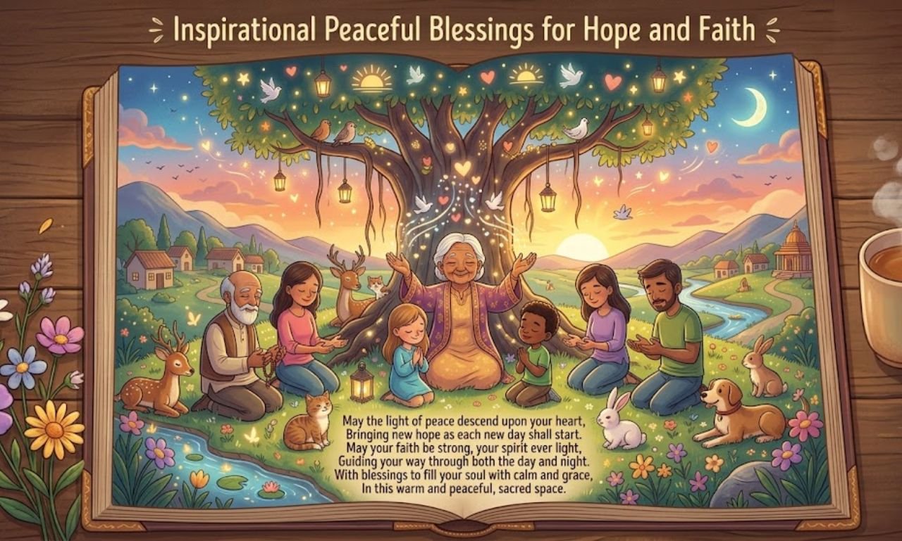  Inspirational Peaceful Blessings for Hope and Faith
