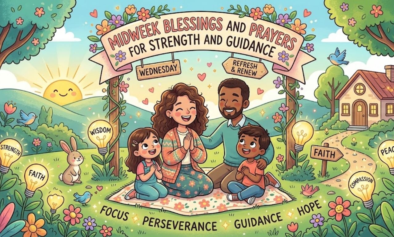 Midweek Blessings and Prayers for Strength and Guidance