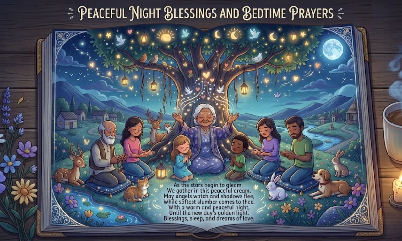  Peaceful Night Blessings and Bedtime Prayers