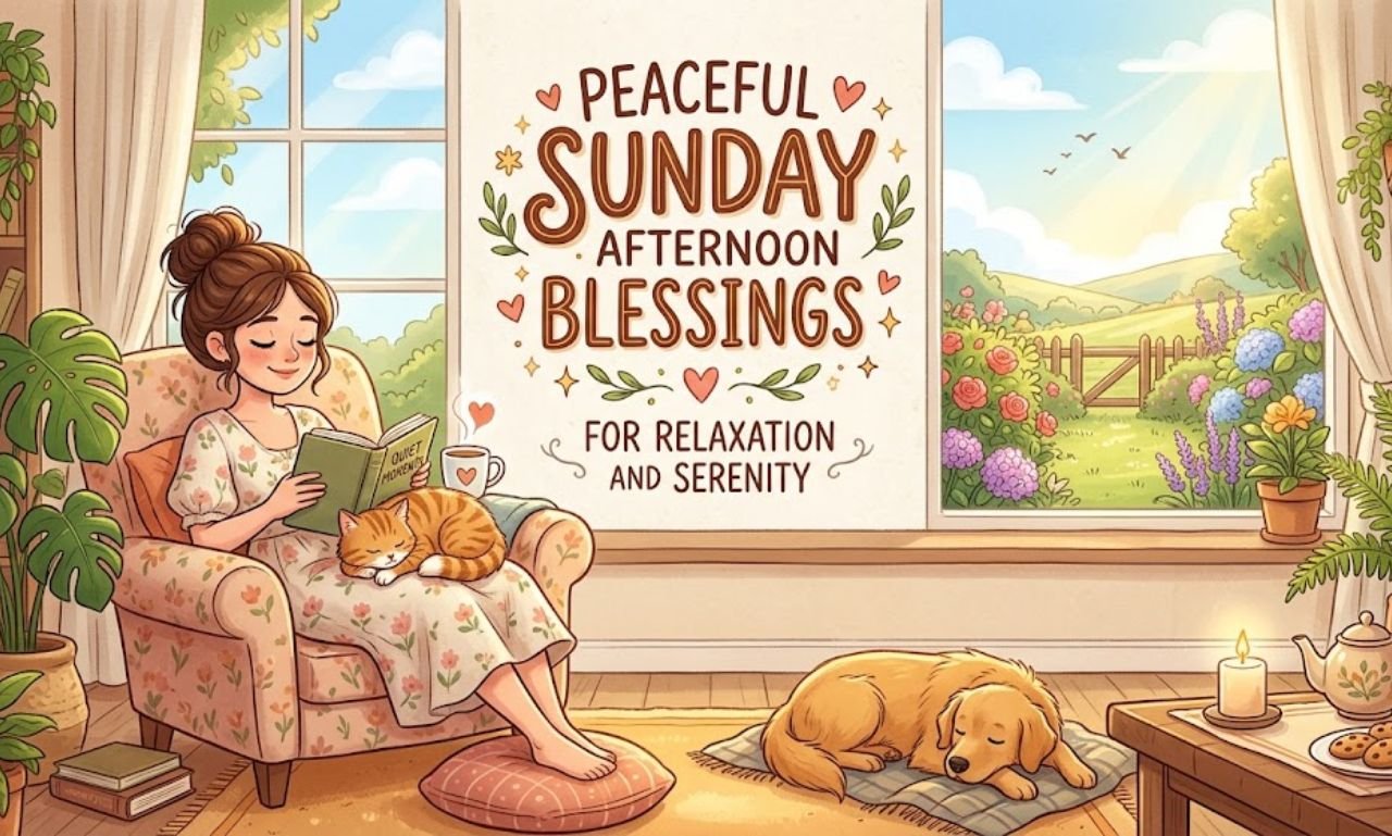  Peaceful Sunday Afternoon Blessings for Relaxation and Serenity