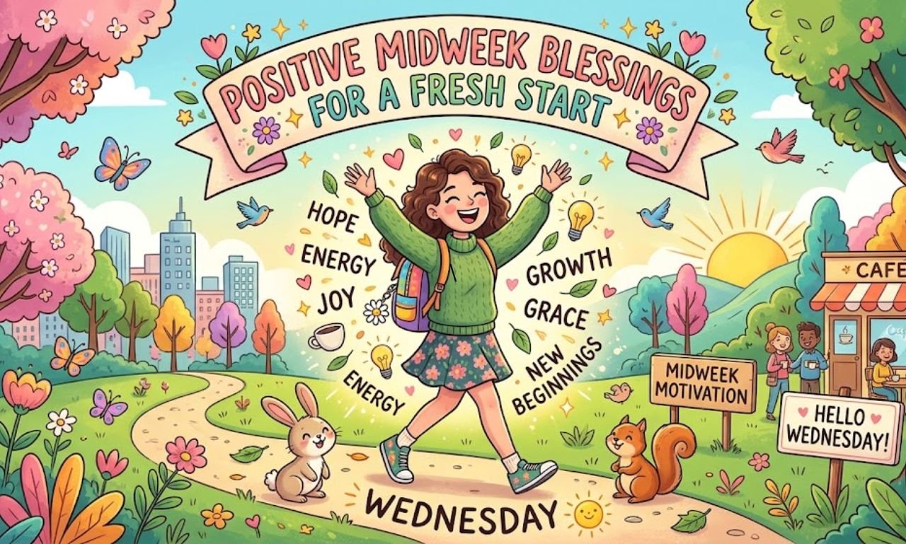 Positive Midweek Blessings for a Fresh Start