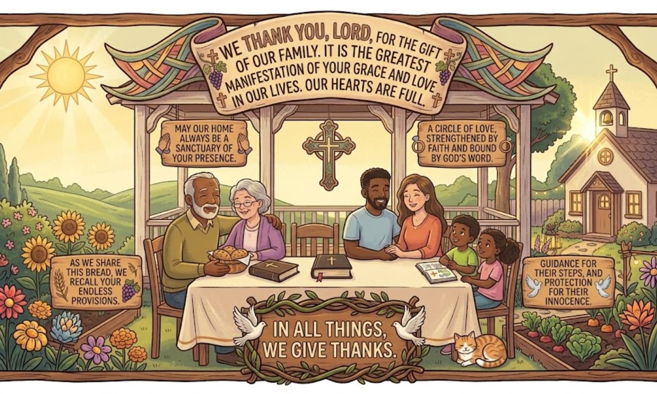 Religious Family Blessings Quotes to Thank God for Family