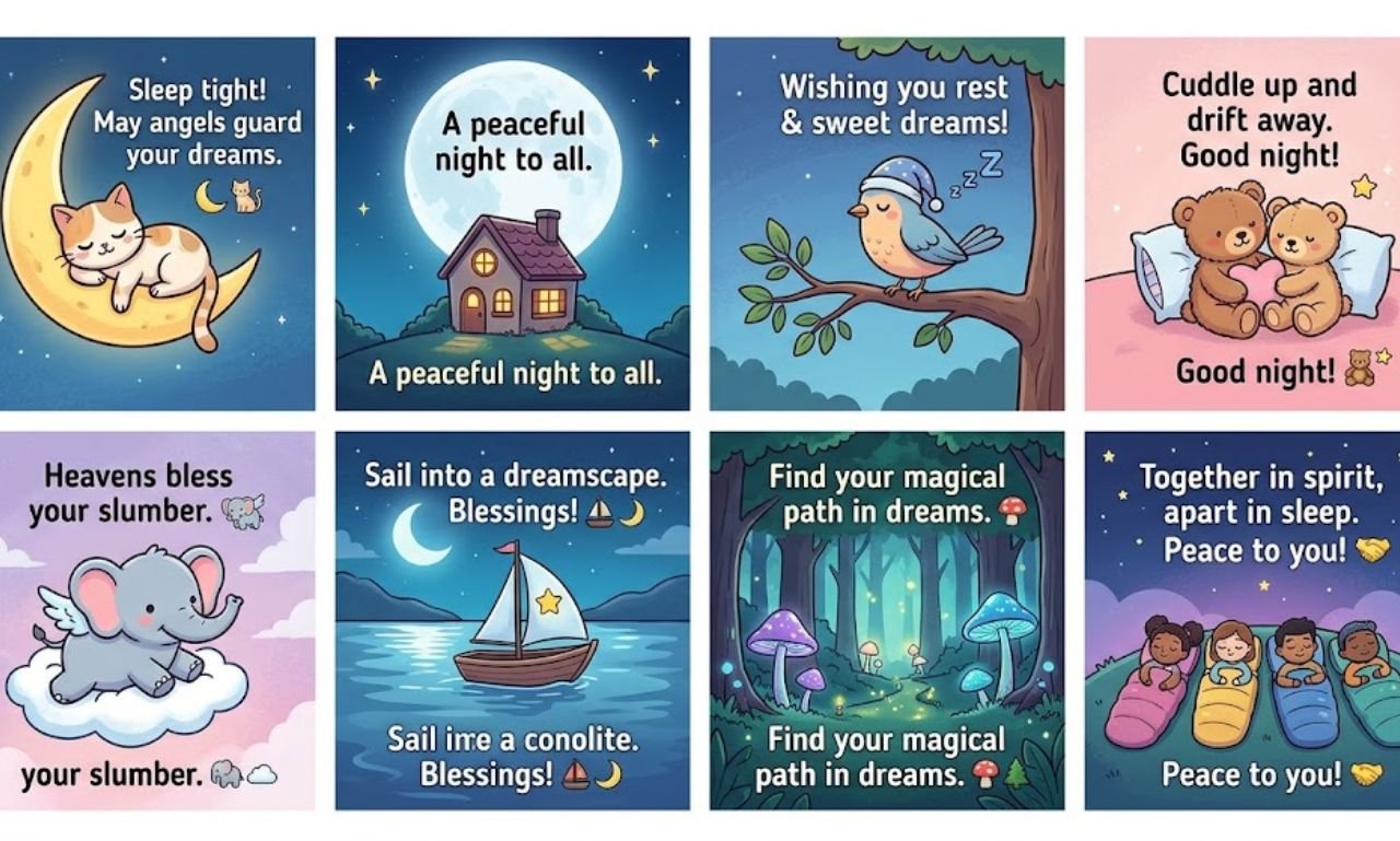 Short and Sweet Dreams Blessings for Social Media
