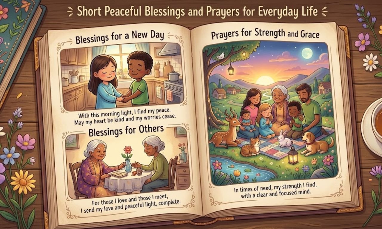 Short Peaceful Blessings and Prayers for Everyday Life