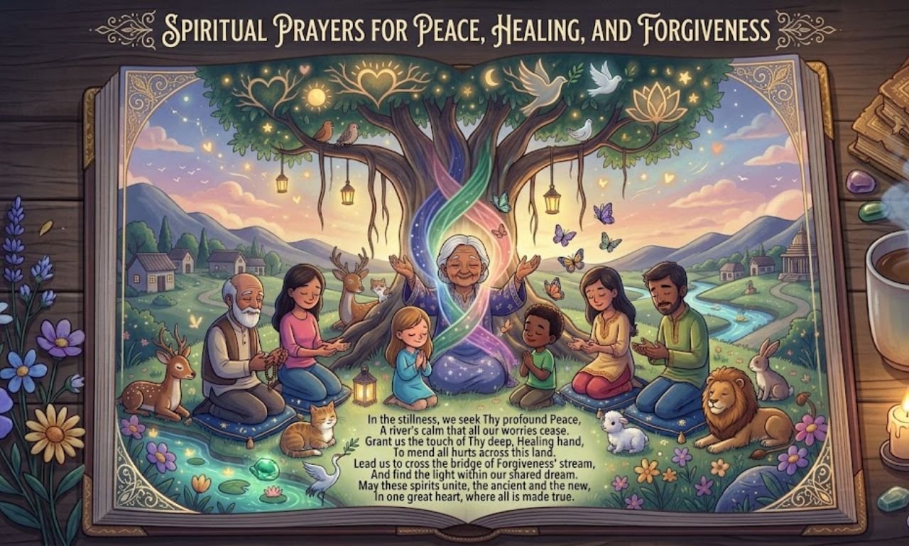  Spiritual Prayers for Peace, Healing, and Forgiveness