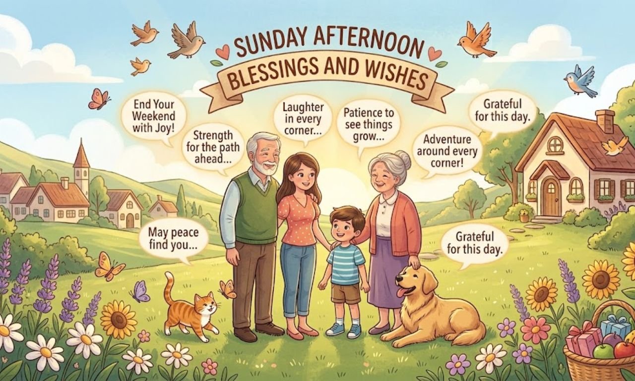  Sunday Afternoon Blessings and Wishes to End Your Weekend with Joy