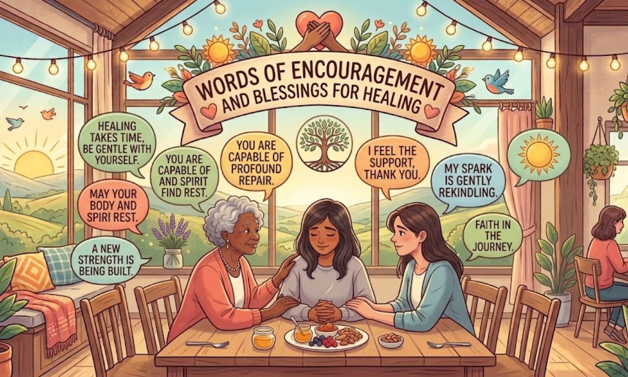  Words of Encouragement and Blessings for Healing